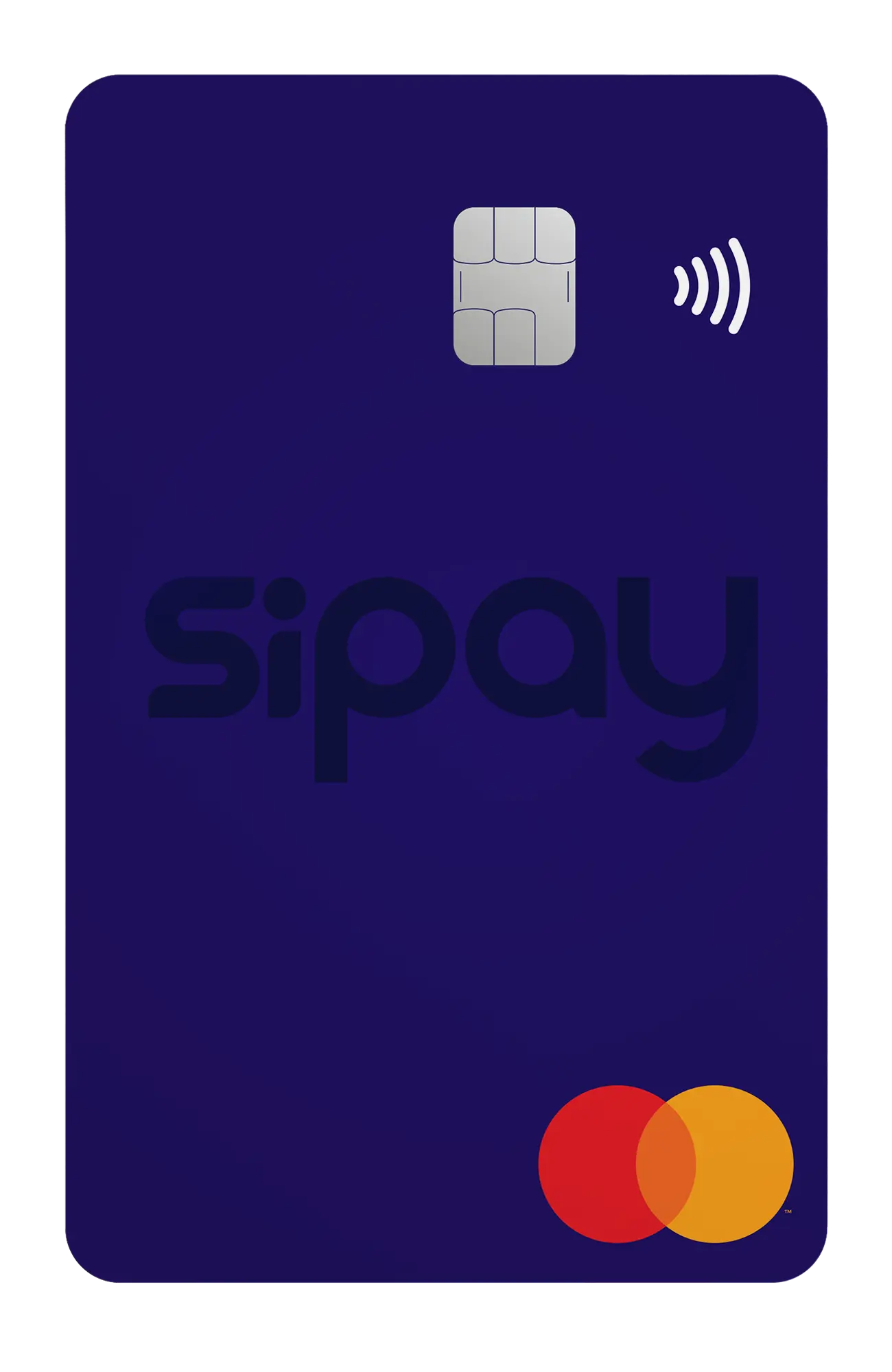Sipay’s purple contactless Mastercard prepaid card