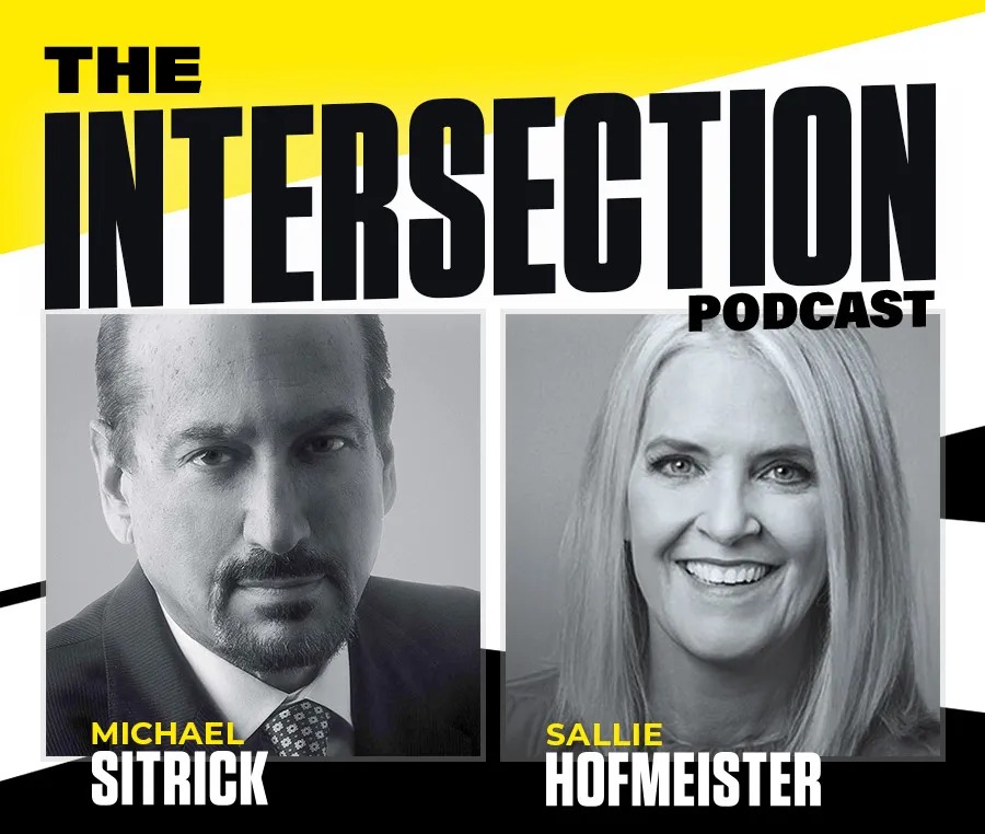 Artwork for The Intersection podcast with Michael Sitrick and Sallie Hofmeister
