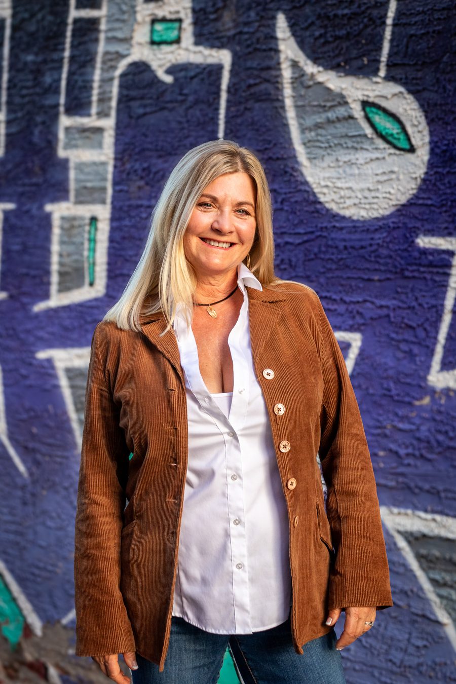 Portrait of Cat McIntosh, CEO and co-founder of Sky Peak Technologies