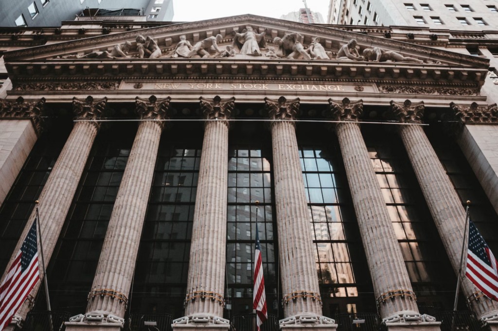 The New York Stock Exchange facade