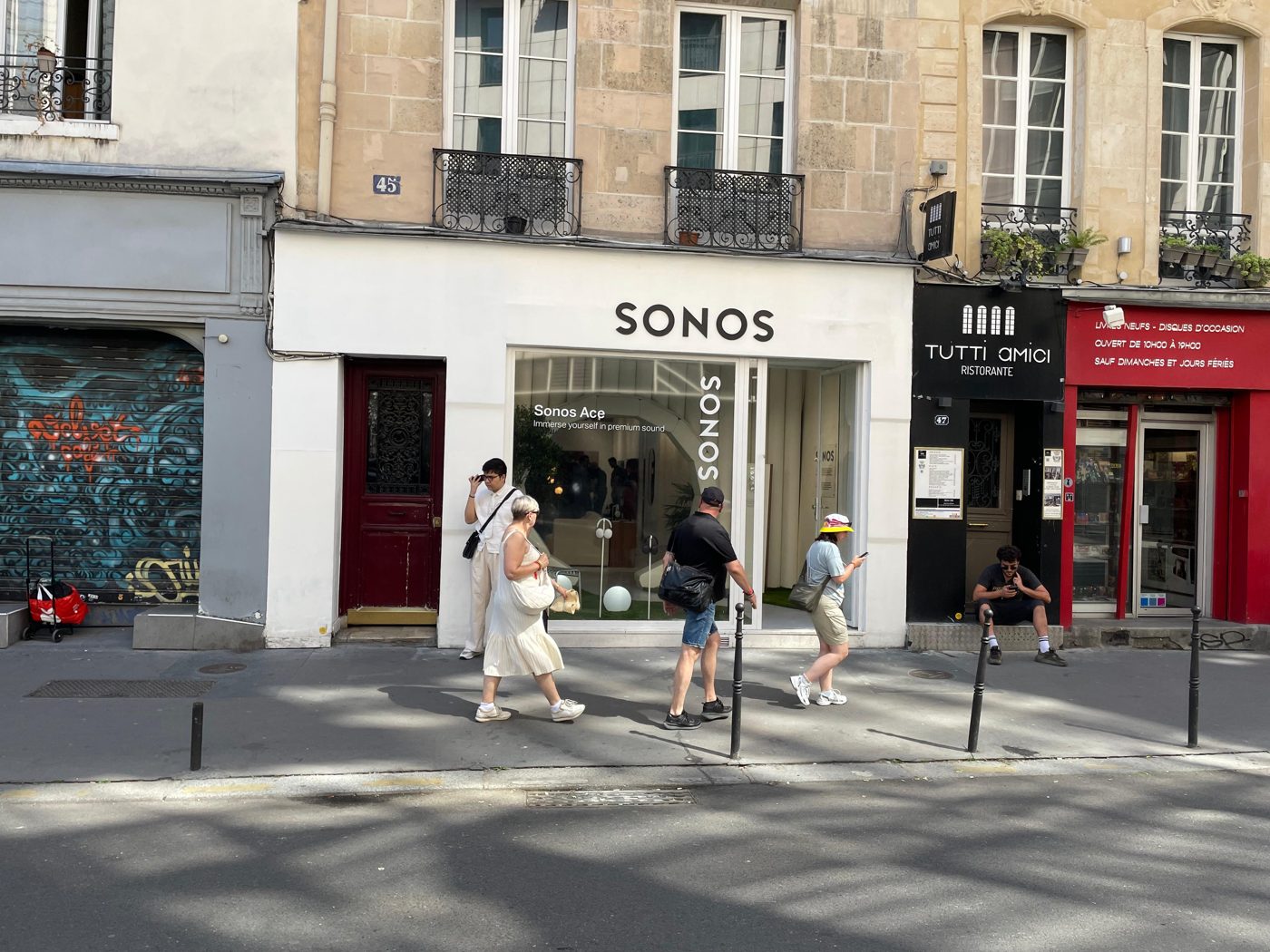 A Sonos retail space