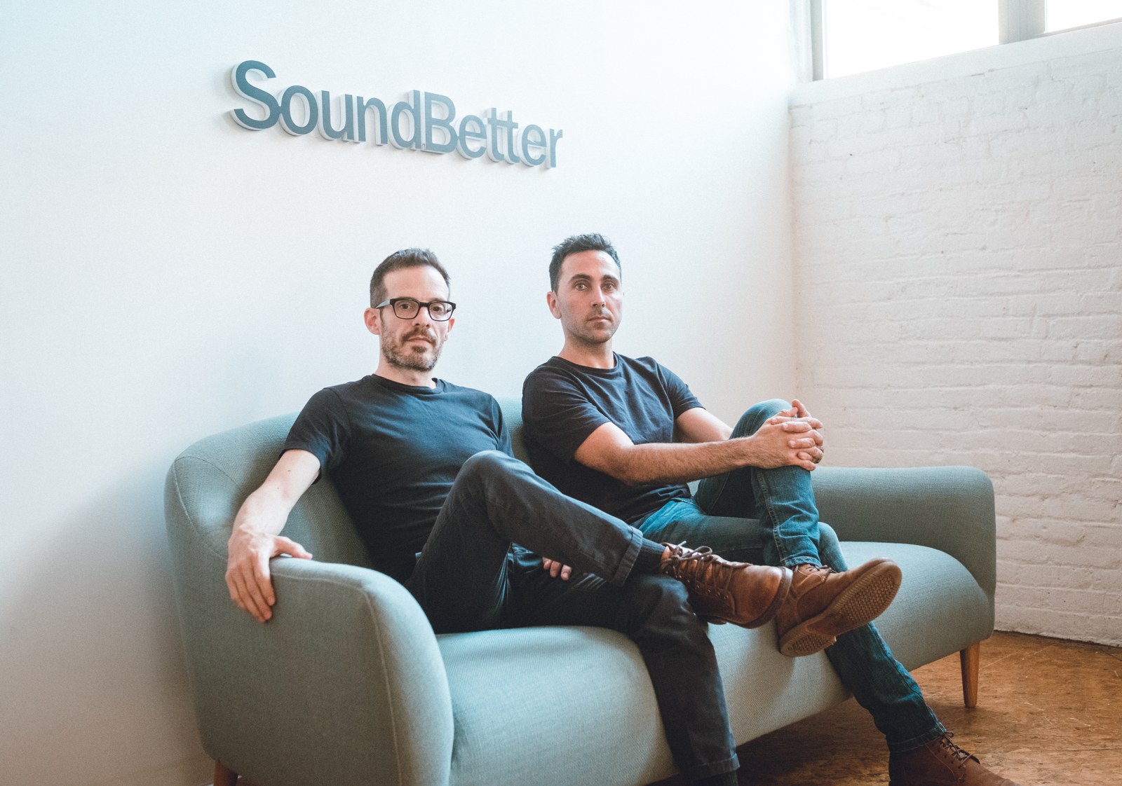 SoundBetter founders Shachar Gilad and Itamar Yunger