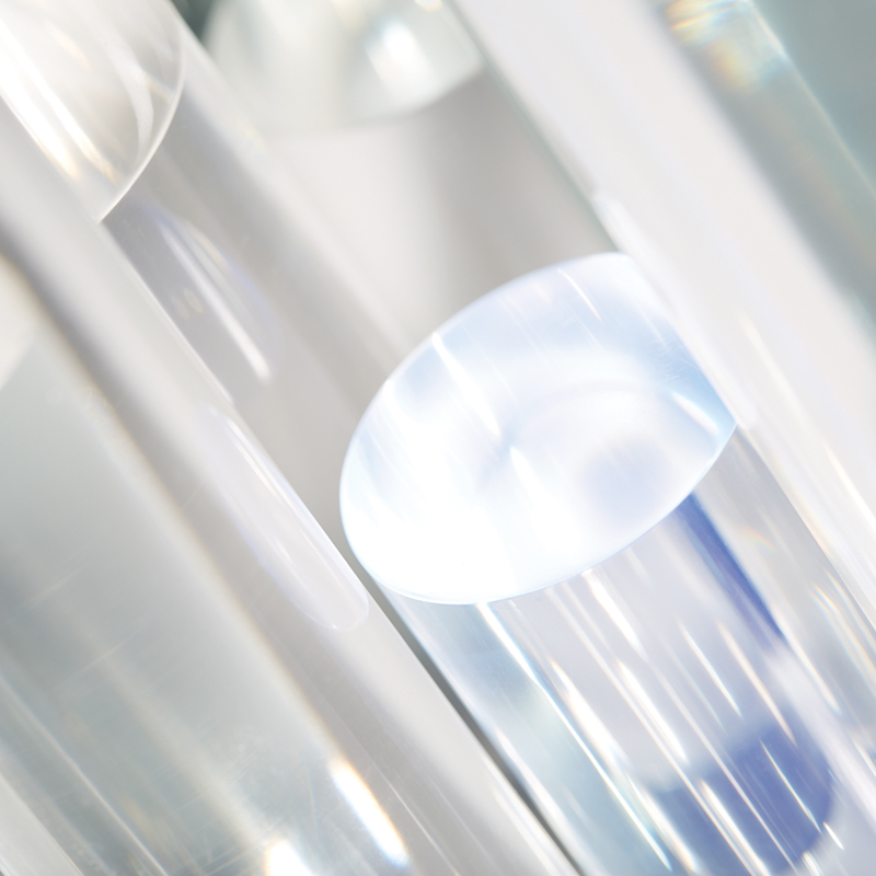Clear cast acrylic rods and tubes from Spartech