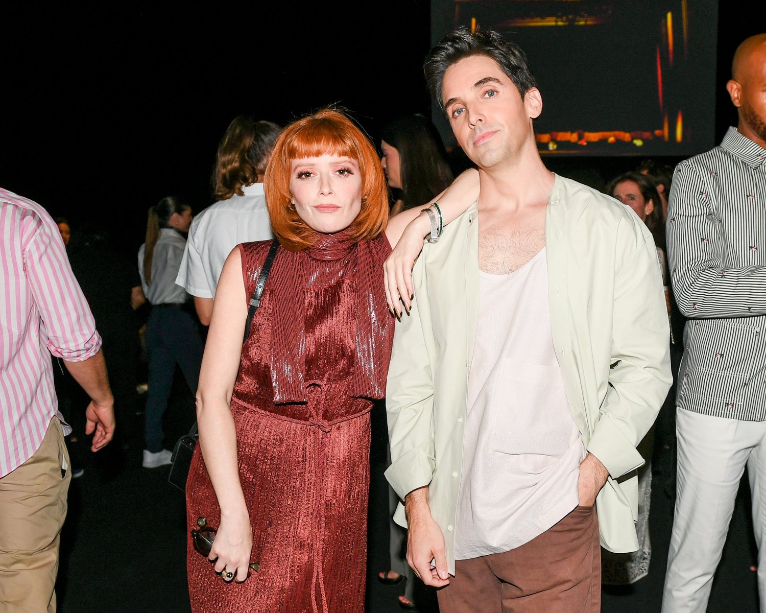 Guests at the Hermès Los Angeles store opening, a Special Projects portfolio event