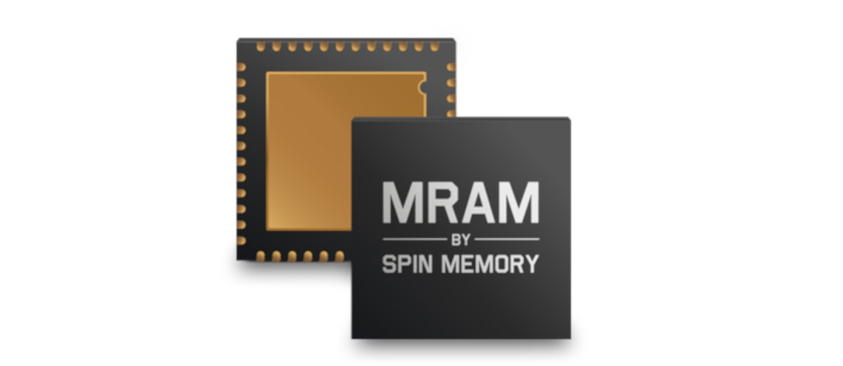 Spin Memory promotional illustration of an MRAM chip package
