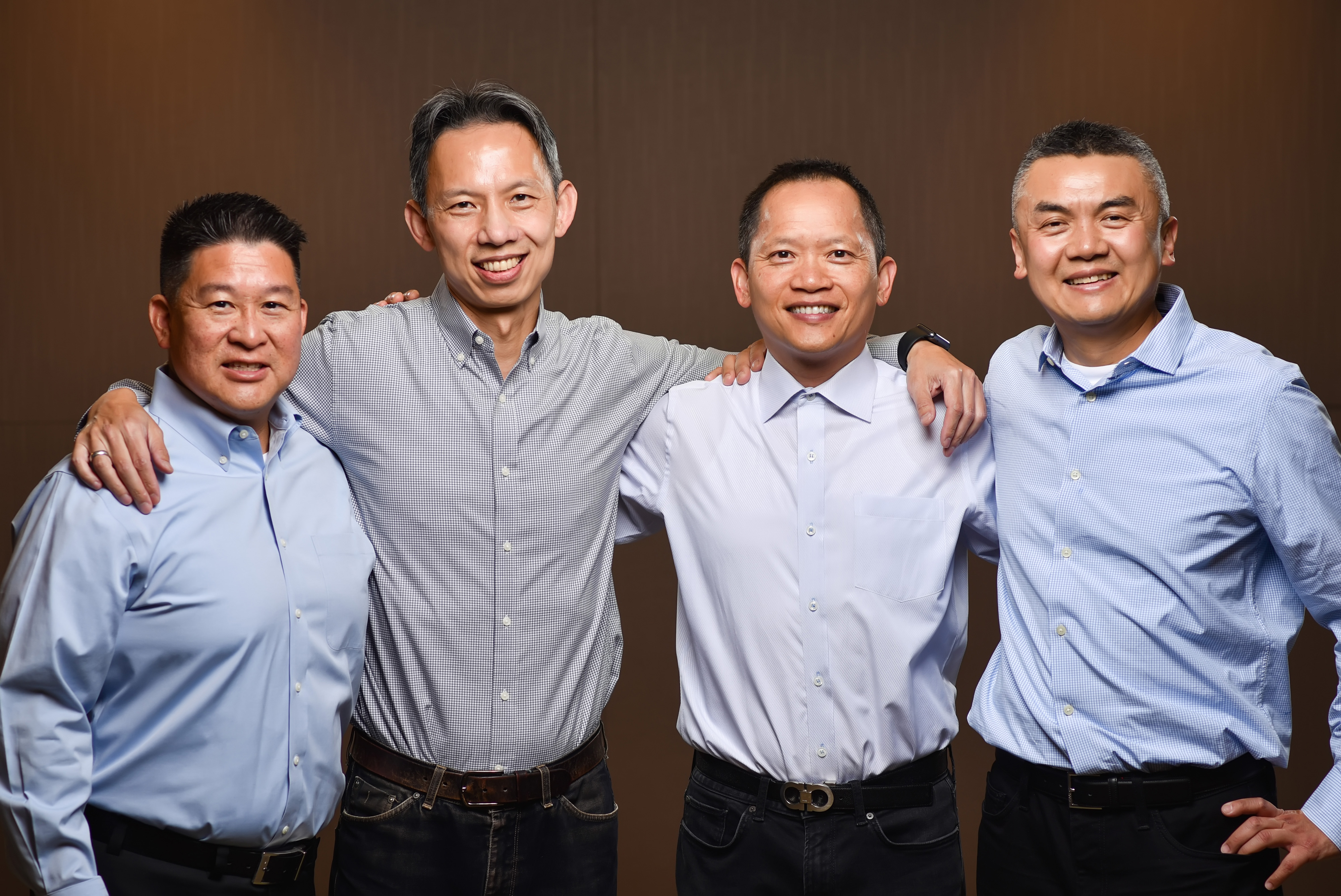 Splashtop’s four co-founders standing together