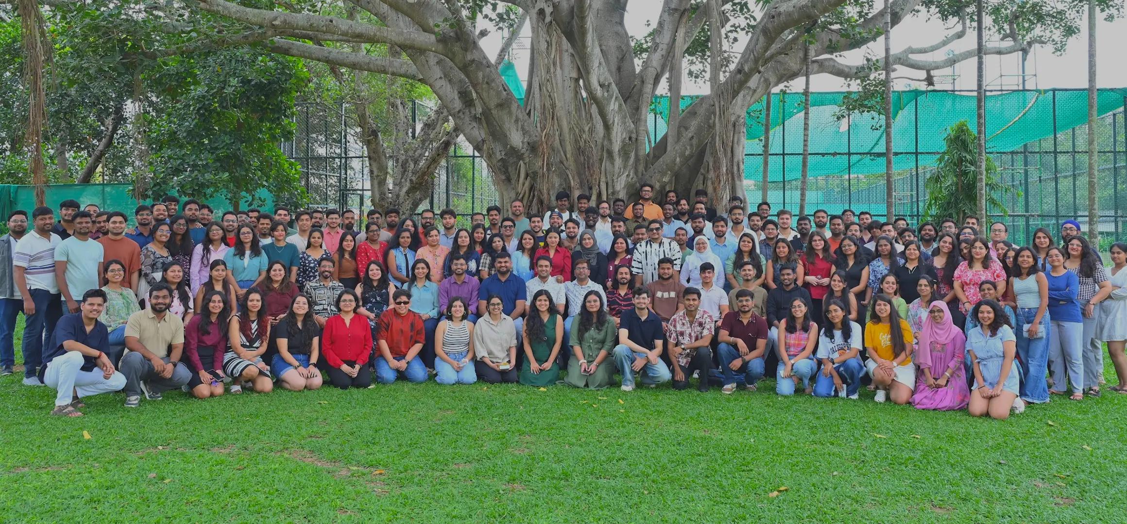 Springworks team gathered together in an official company photograph