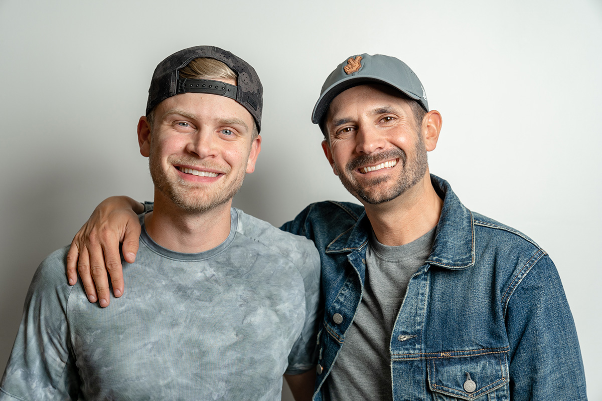 Cody Barton and Pace Morby pictured together in a StartVirtual company photograph