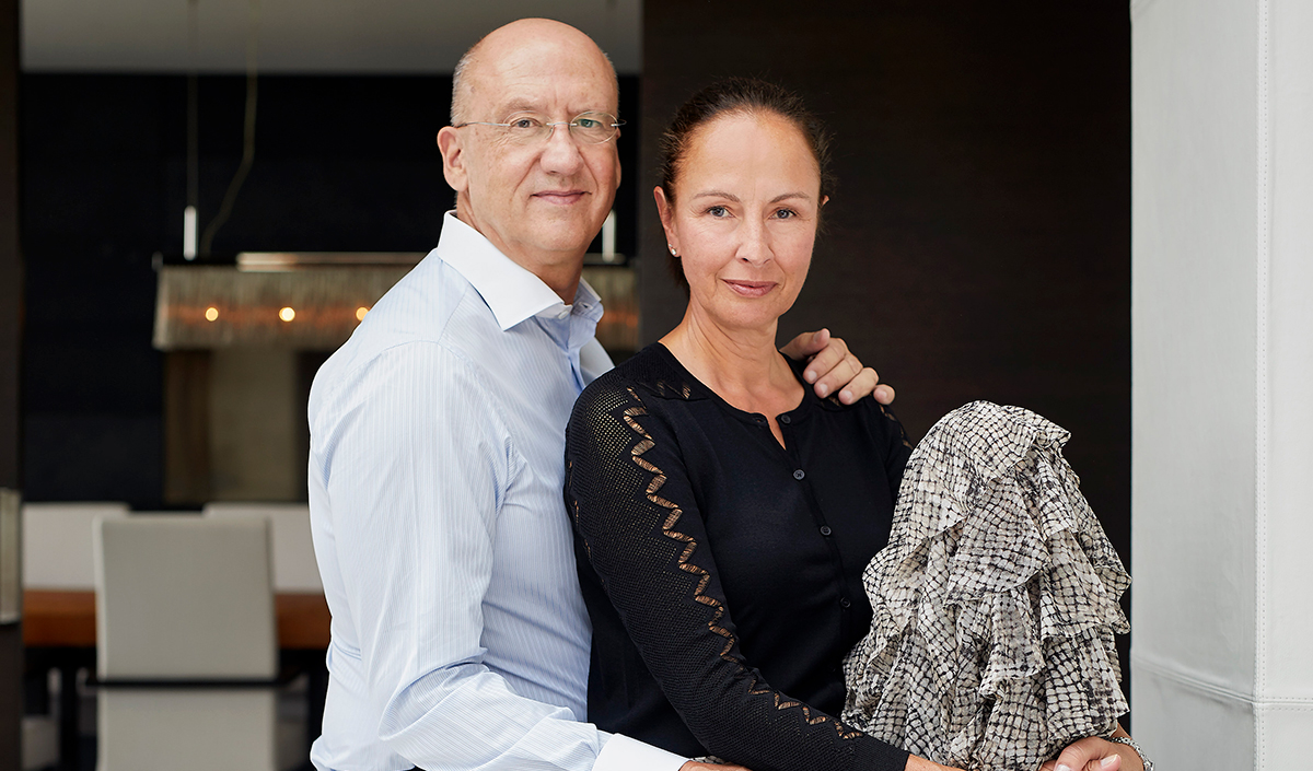 Stephan Crétier and Stéphany Maillery together at Roy Estate
