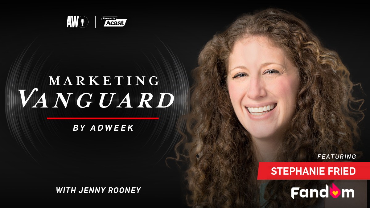 Stephanie Fried in an Adweek Marketing Vanguard program image