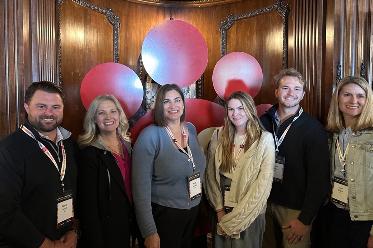 Six Stephens and Associates colleagues attending the Animal Health Summit