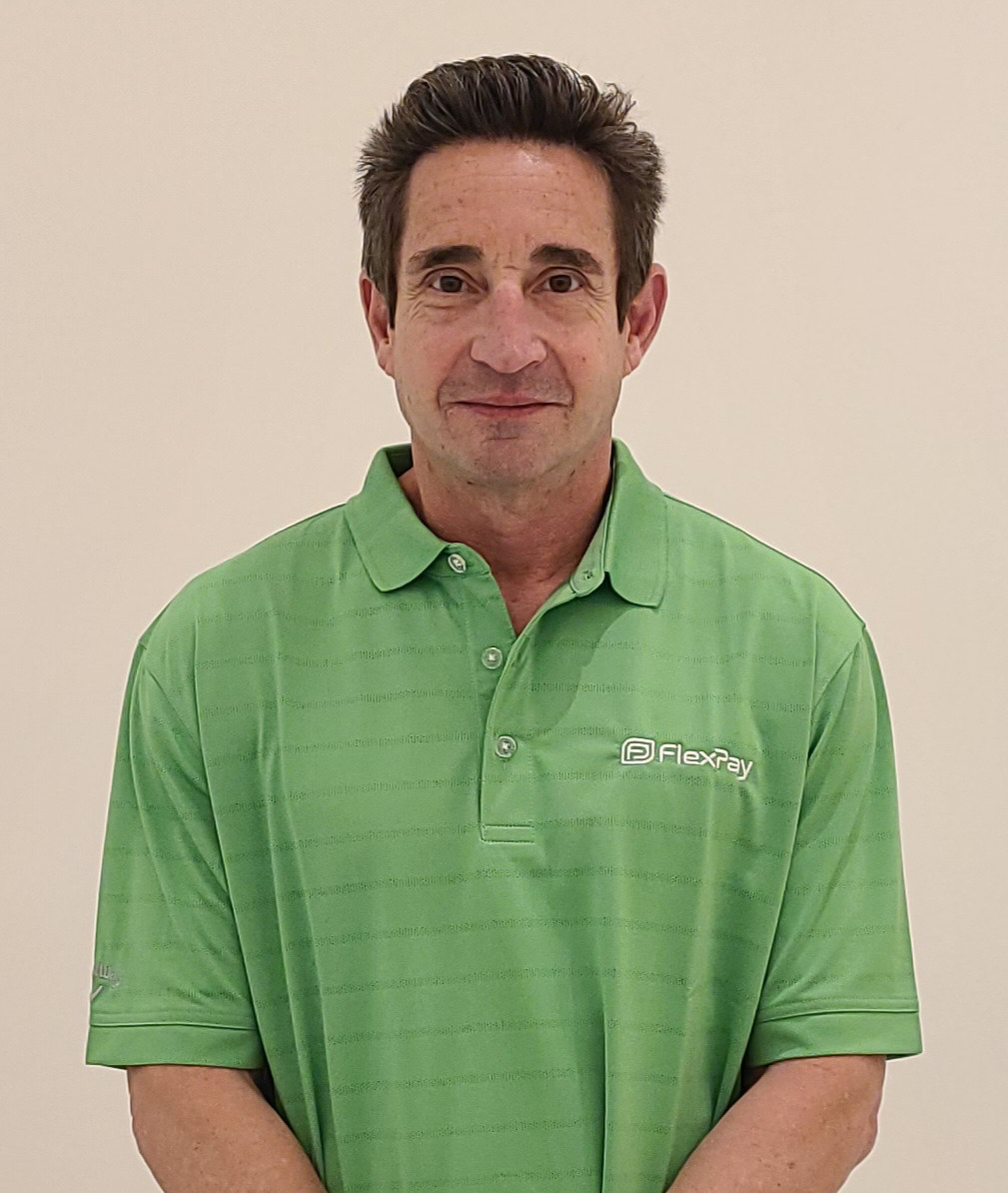 Steve Arentzoff during his tenure as senior vice president of marketing at FlexPay