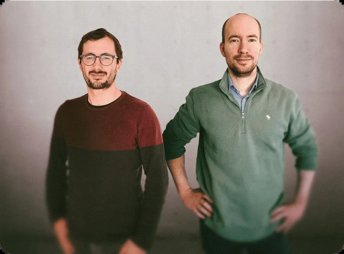 Stream co-founders Tommaso Barbugli and Thierry Schellenbach standing together