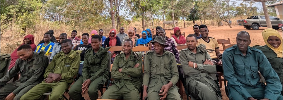 Carbon Champions from the Mbarang’andu Wildlife Management Area member villages