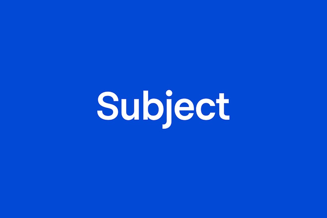Subject
