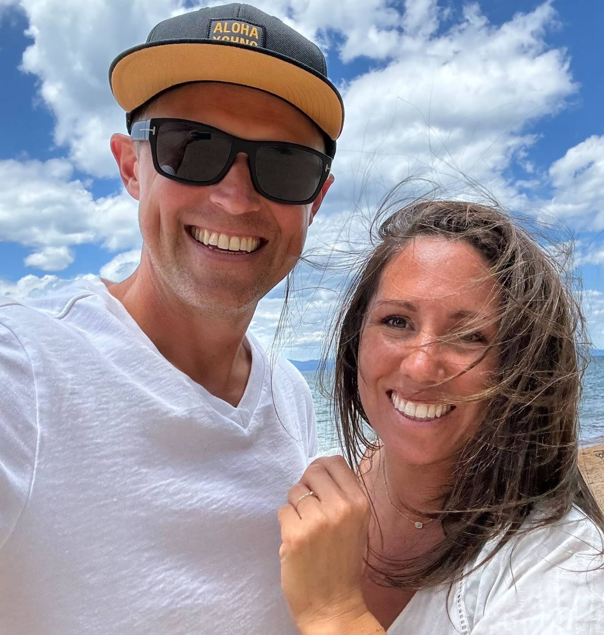 Subsplash co-founders Tim and Kristy Turner smiling outdoors