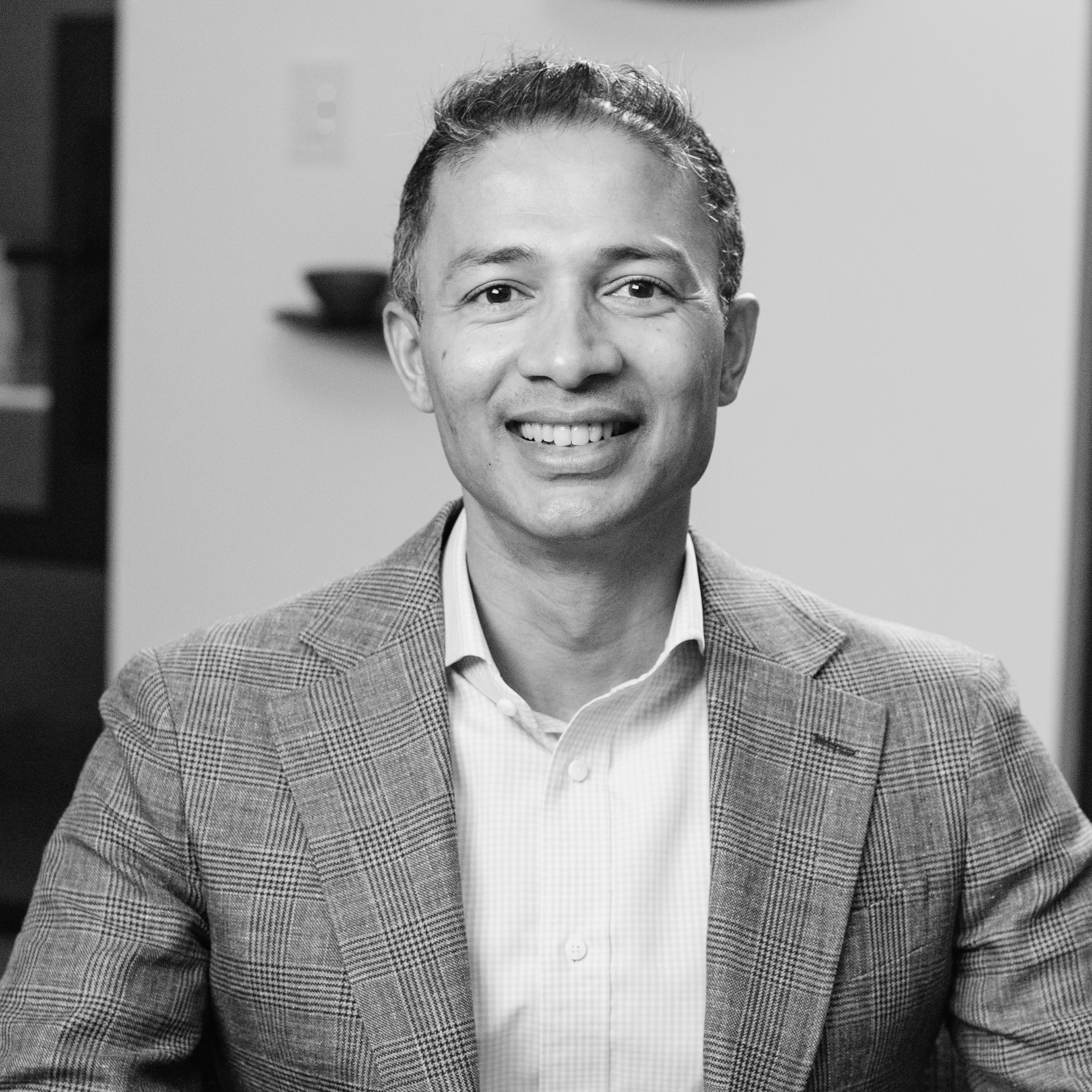 Portrait of Sudheesh Nair, cofounder and CEO of TinyFish