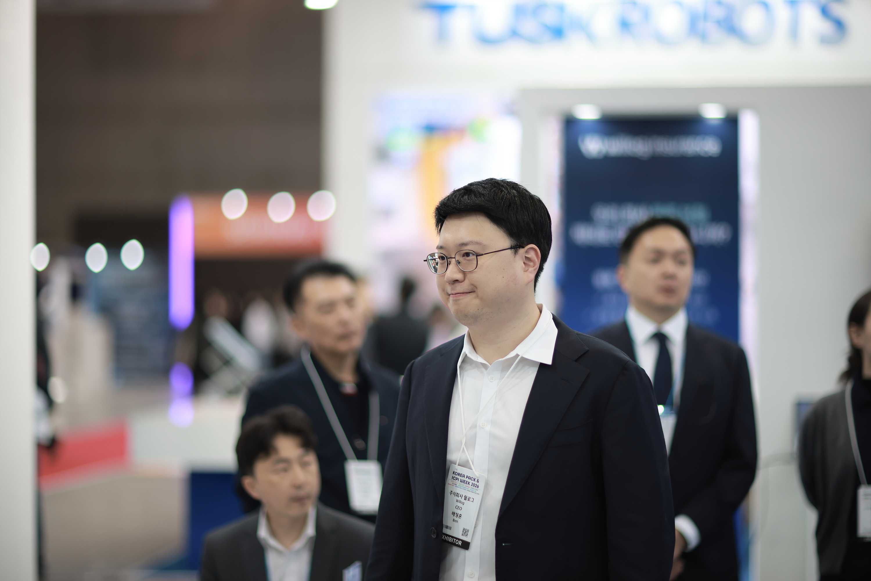 Sunghoon Ben Bae at the 2026 logistics exhibition