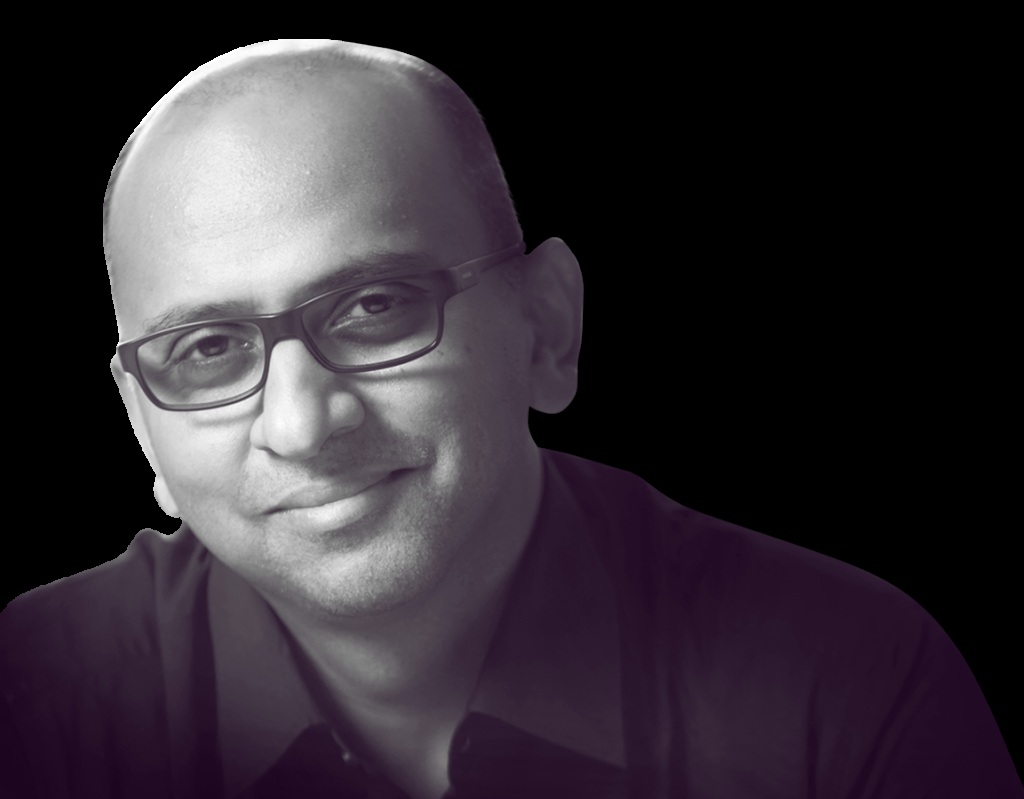 Portrait of Suyati founder Mukund Krishna