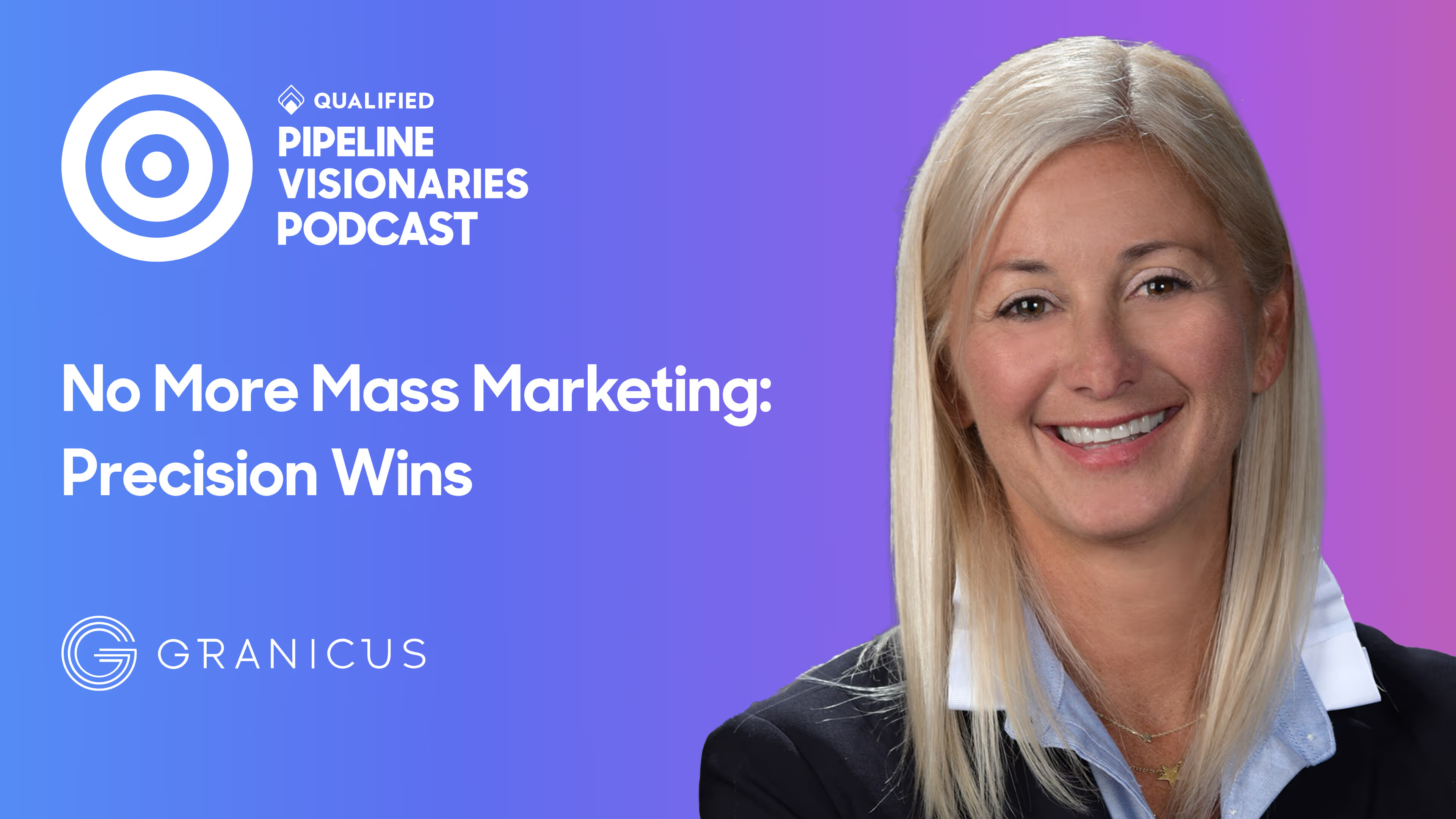 Podcast artwork for Suzanne Behrens's Pipeline Visionaries interview, No More Mass Marketing: Precision Wins