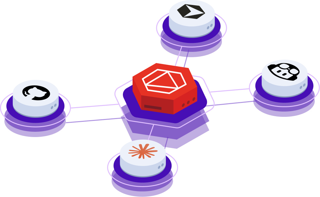 Tabnine Context Engine connected to several AI coding agents