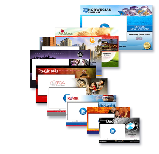 Talk Fusion’s official Video Email artwork showing a branded video message
