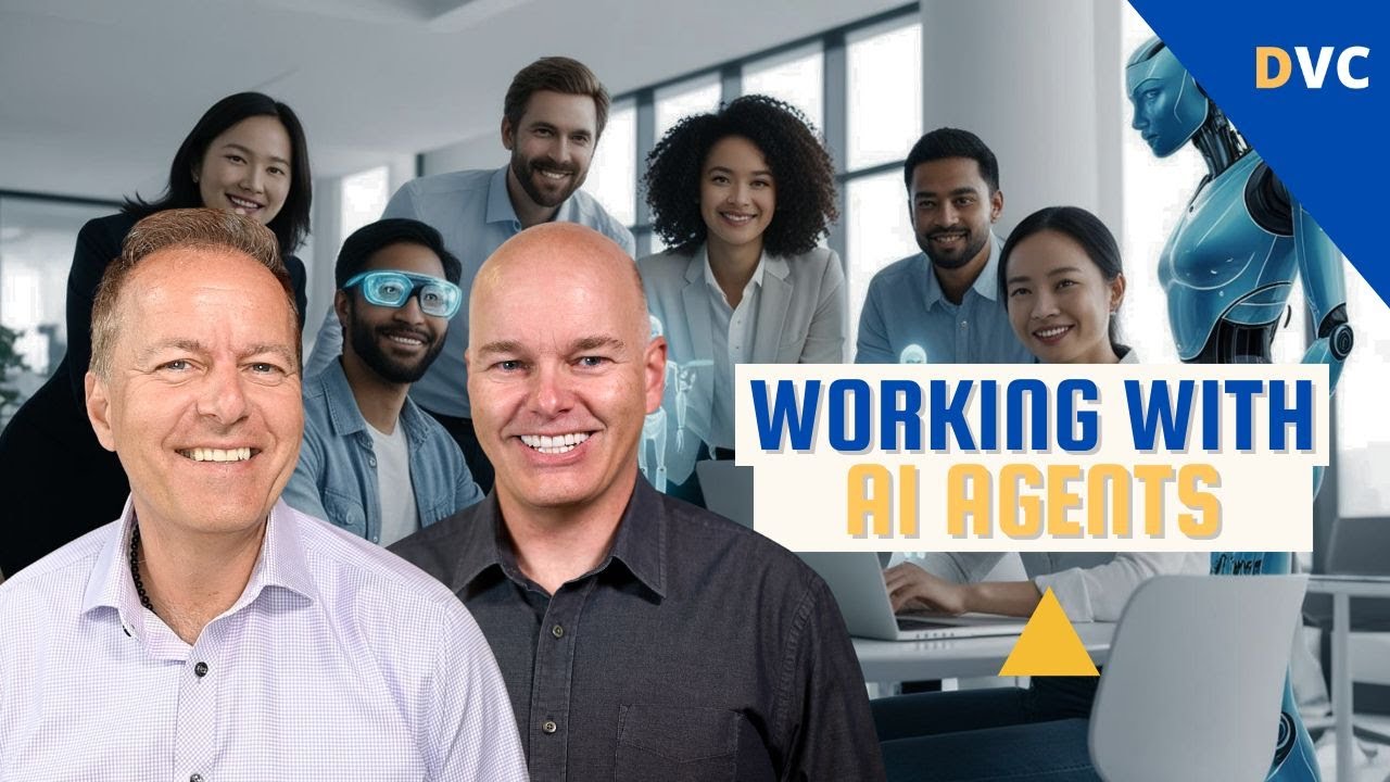 Tamas Hevizi and Arpad Hevizi in the thumbnail for their Working with AI Agents episode