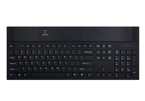 Tangent antimicrobial medical keyboard