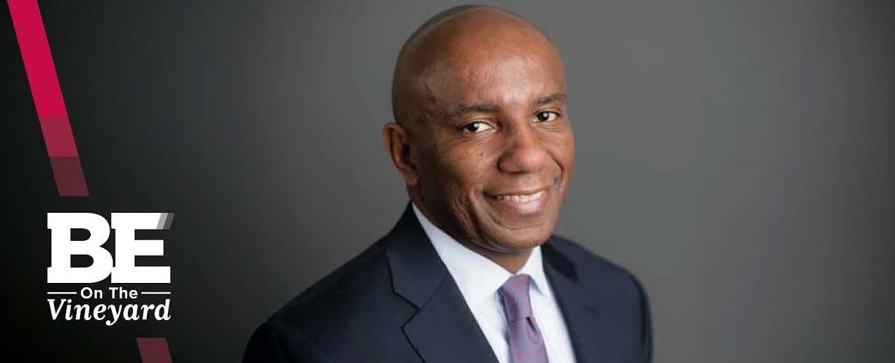 Tarrus Richardson in a promotional photograph for Black Enterprise’s Vineyard interview