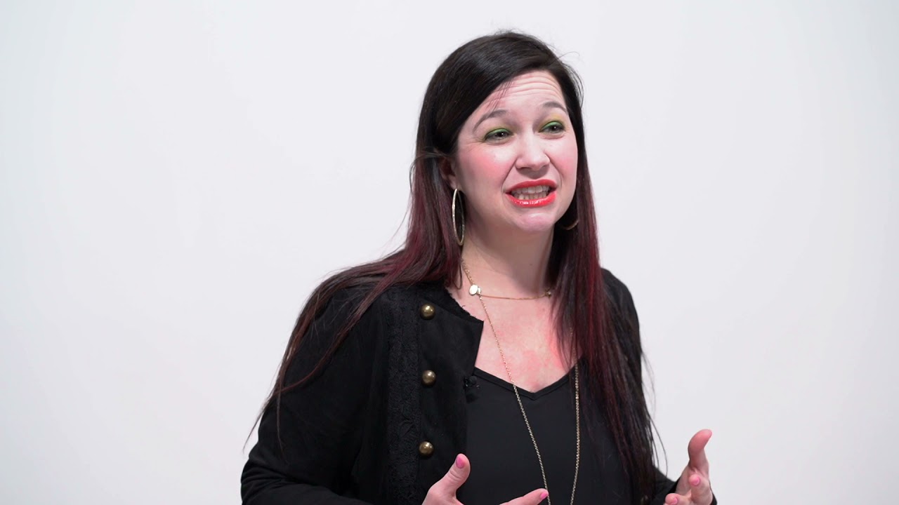 Taylor Shanklin Wilson speaking in her TEDxLenoxVillage talk