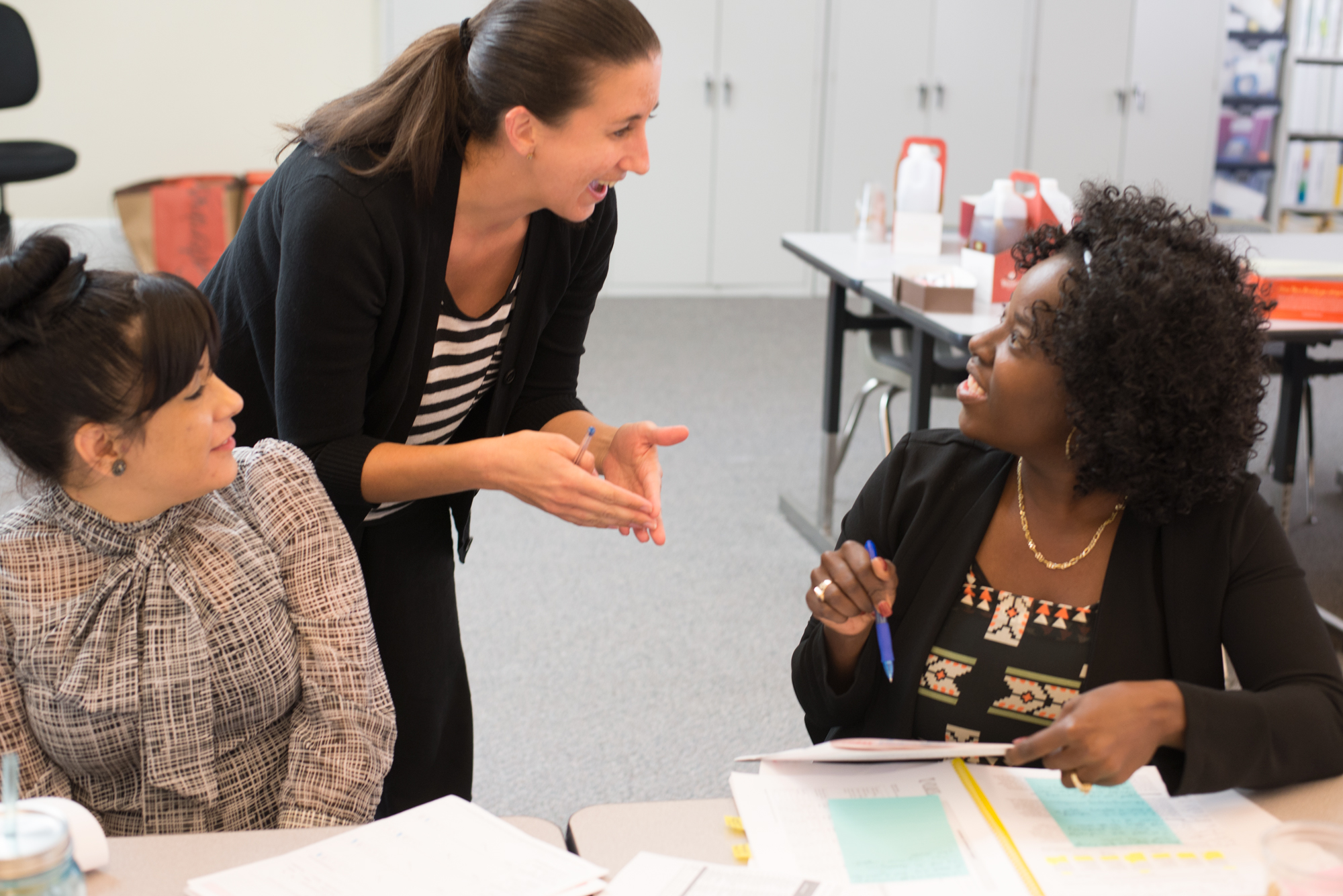 Educator participating in CLASS training, photographed for Teachstone