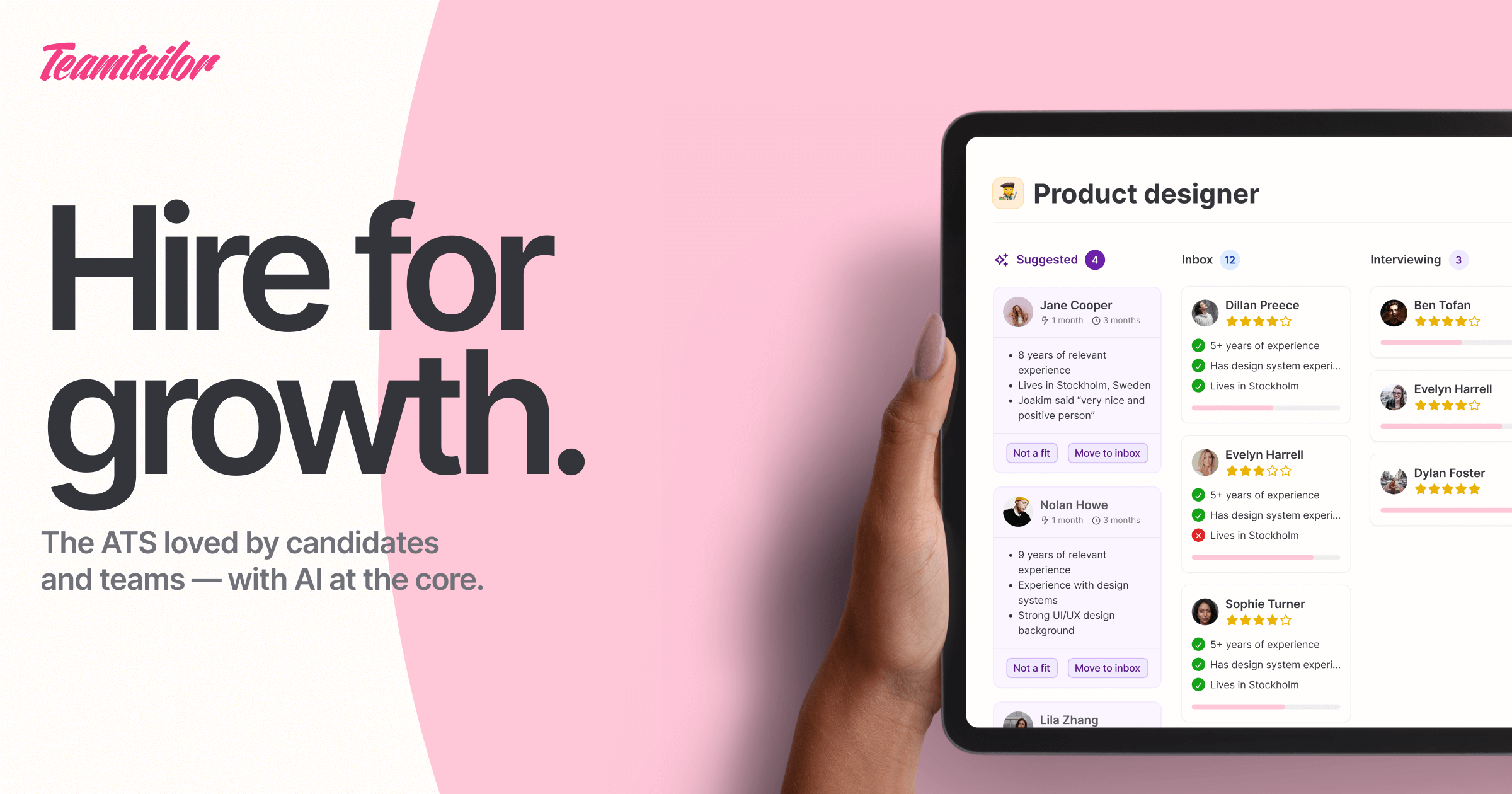 Teamtailor Makes Hiring Feel Less Like Filing