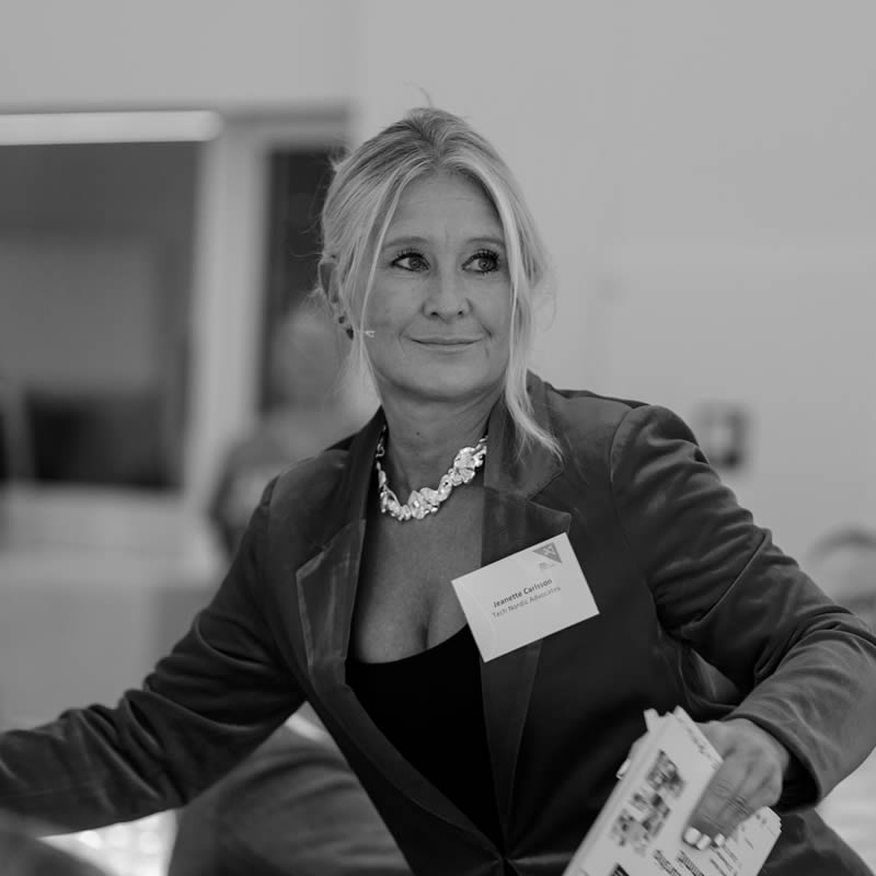 Jeanette Carlsson, founder and CEO of Tech Nordic Advocates