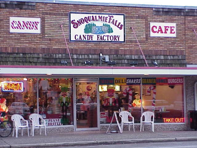 The candy store in front of Social Strata’s first office