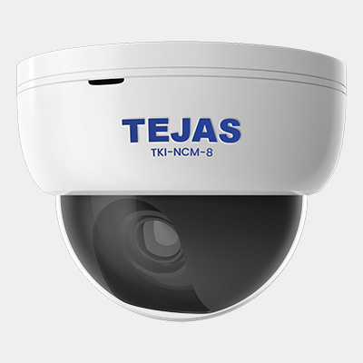 Tejas dome camera pictured in Teksun’s edge AI camera gallery