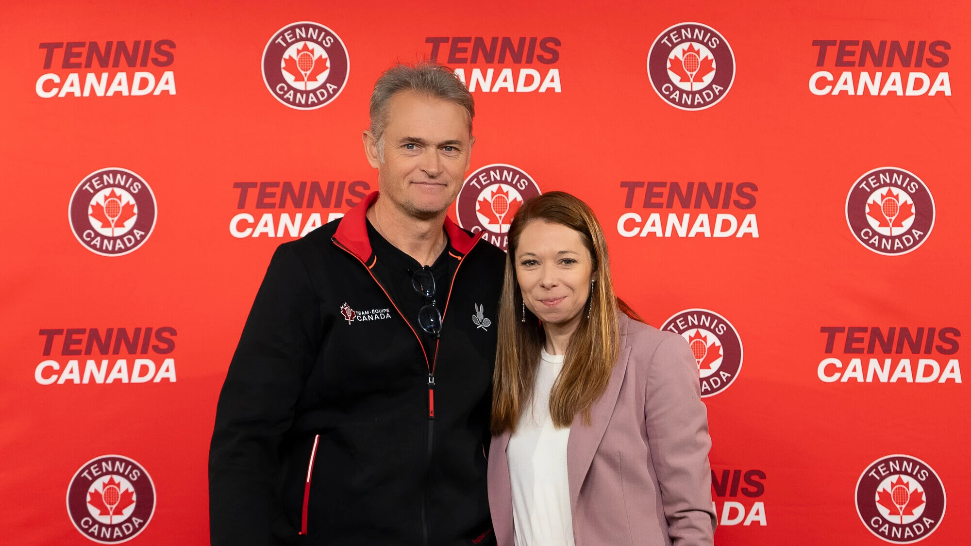 Tennis Canada performance leaders at a 2025 year-end briefing