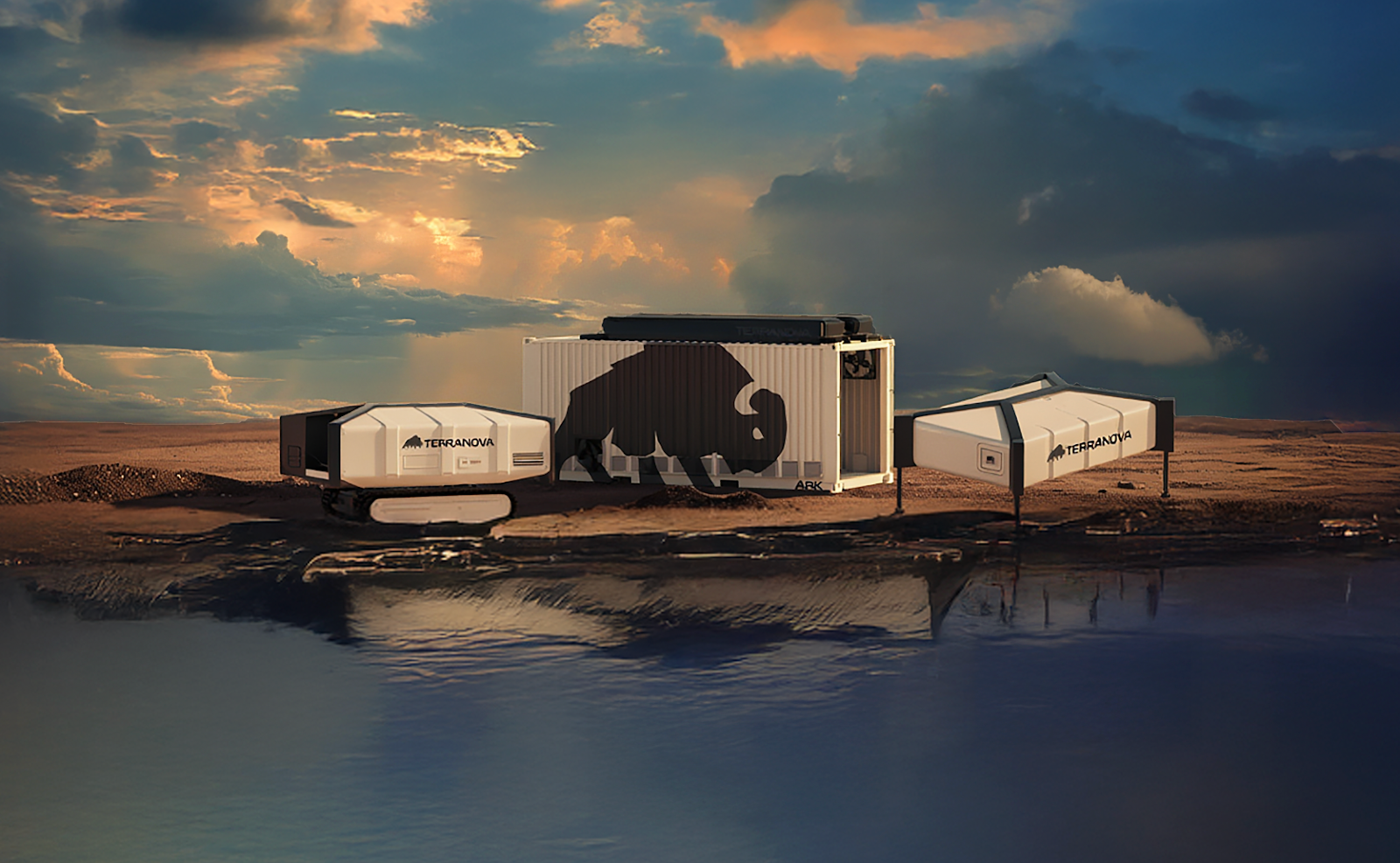 Terranova terraforming robots announcement