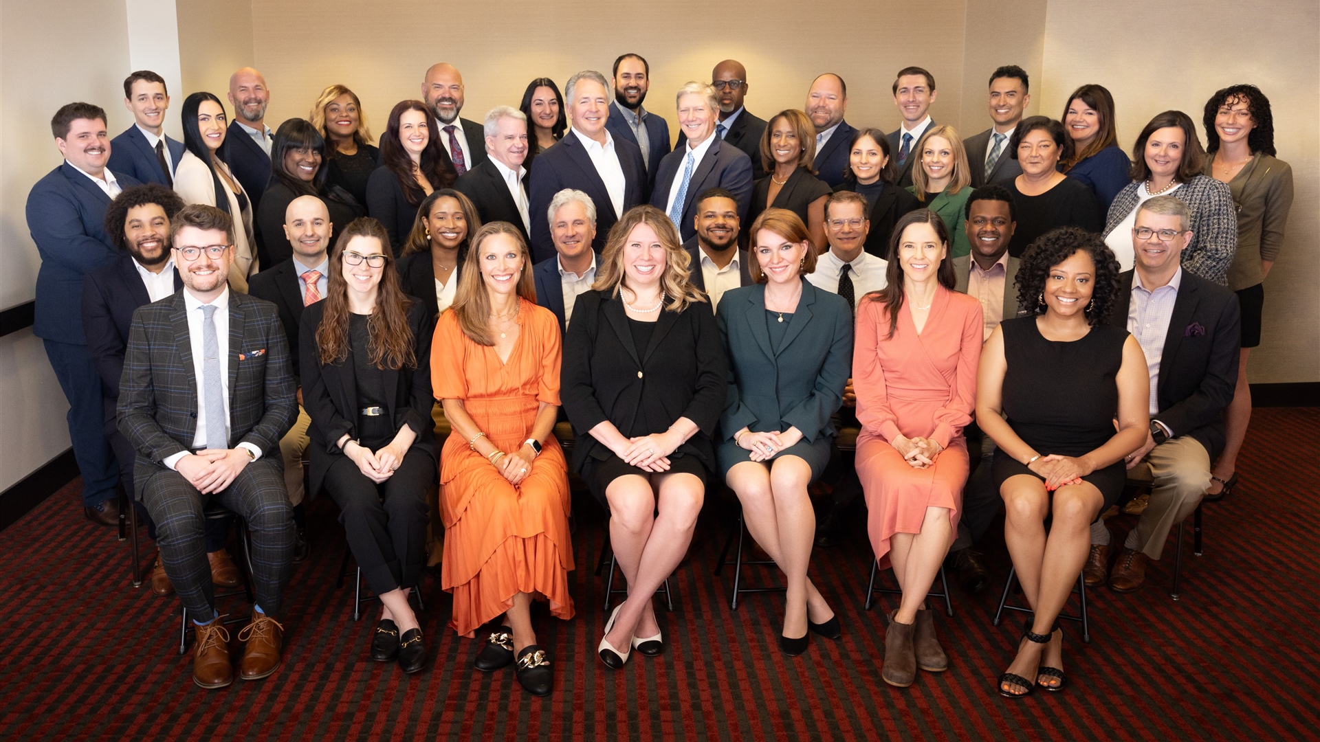 The Ferguson Group team posing together in 2024