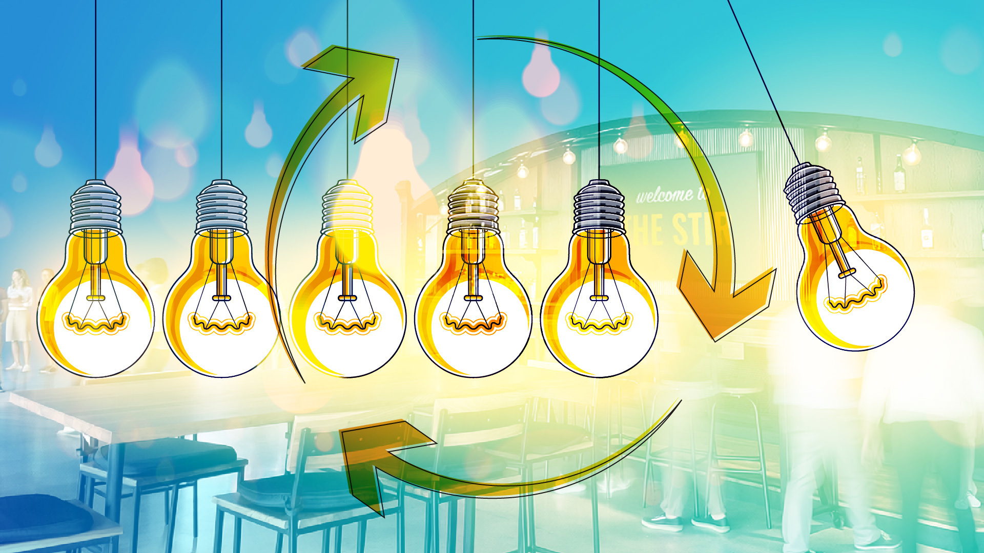 Colorful Adcom STIR culture illustration
