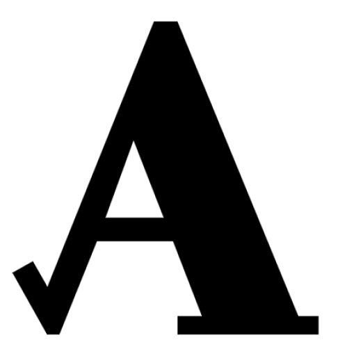 The Ankler logo - a serif letter A with an anchor-hooked foot