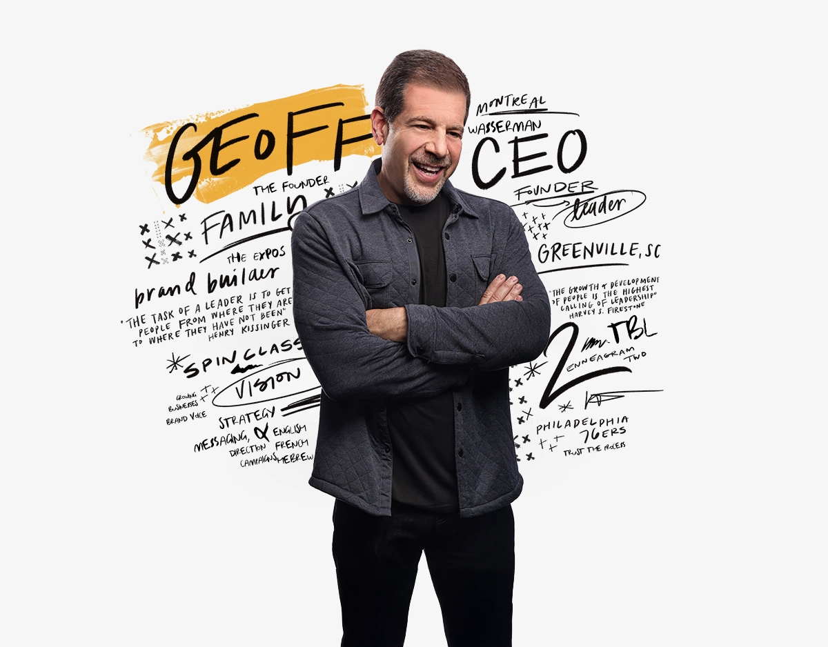 Geoff Wasserman, founder and CEO of The Brand Leader