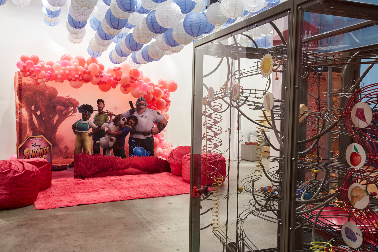 Strange World themed photo installation at the Cayton Children’s Museum
