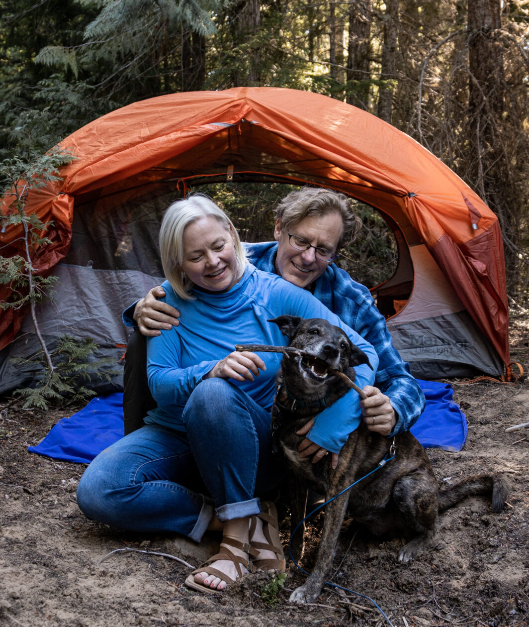 The Dyrt co-founders Sarah Smith and Kevin Long
