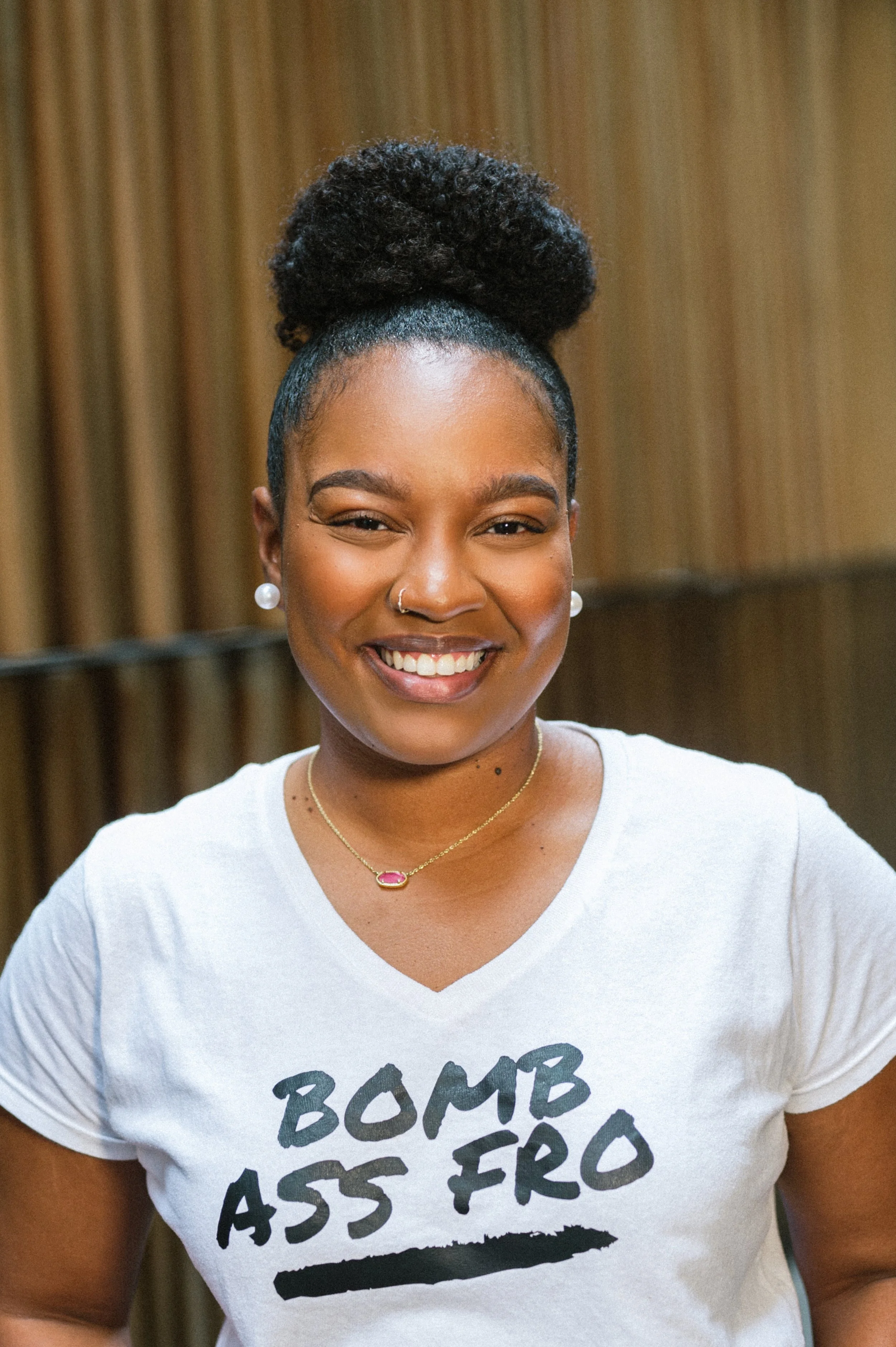 Bomb Ass Fro founder Sydni Raymond, pictured on The Idea Village’s VILLAGEx page