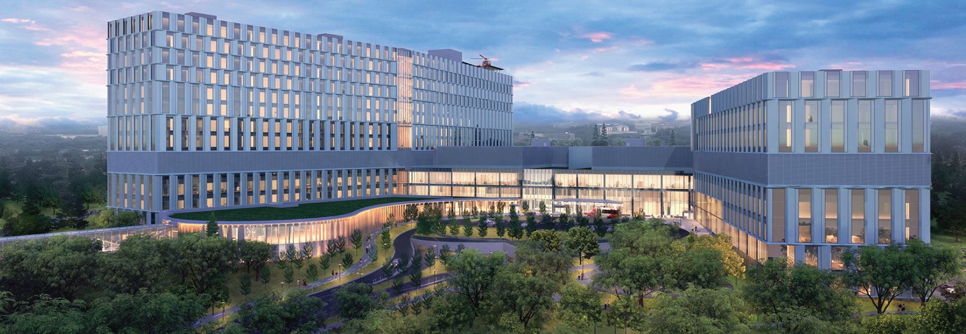 Rendering of The Ottawa Hospital's planned new campus