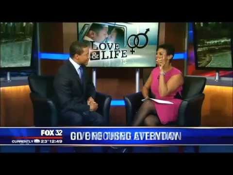 A television interview example from The PR Group's public portfolio