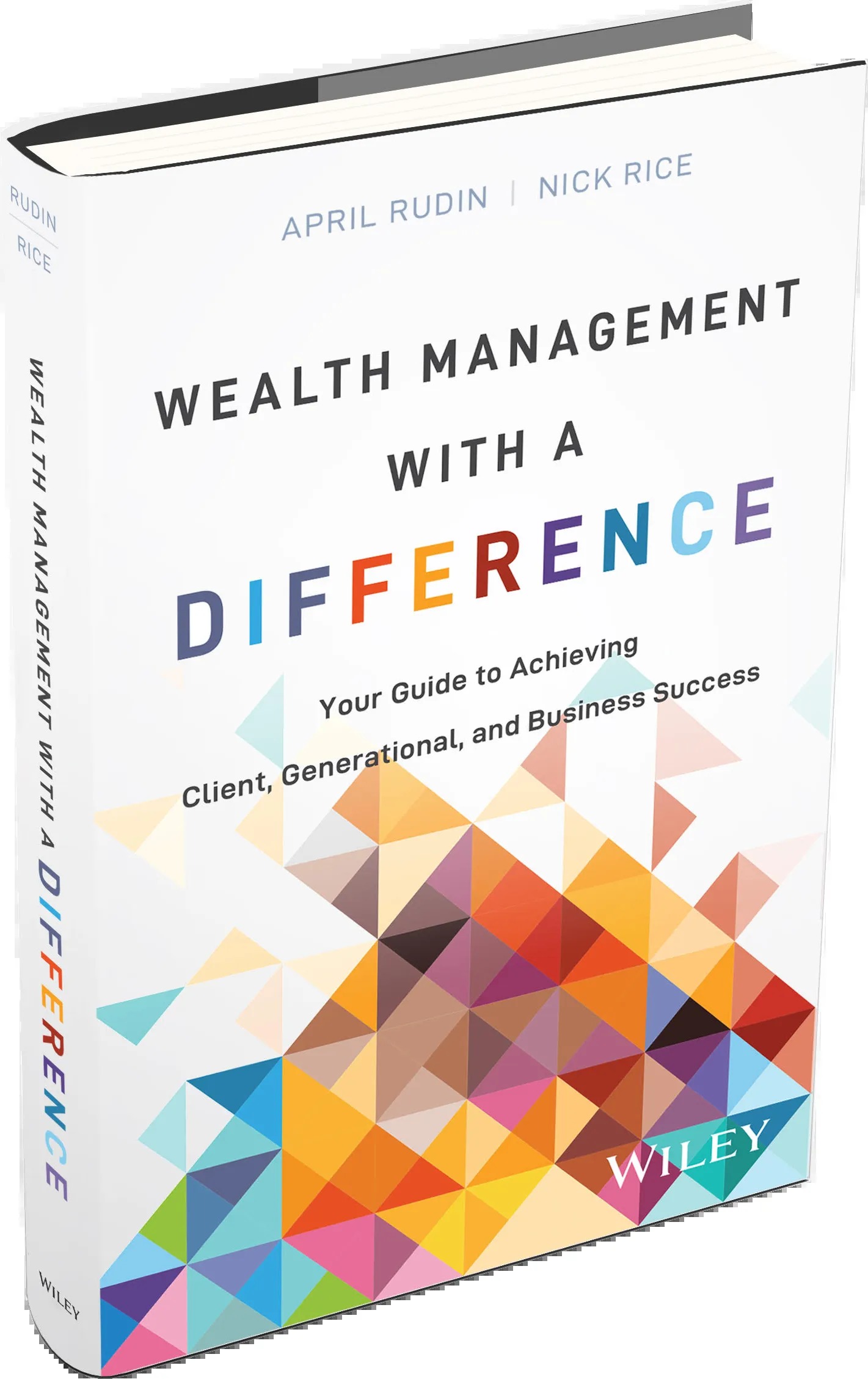 Cover of Wealth Management with a Difference by April Rudin and Nick Rice