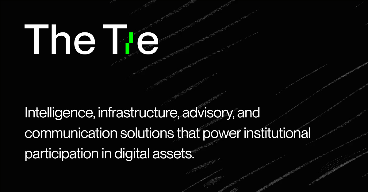 The Tie logo and tagline