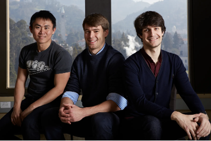 Ava cofounders Skinner Cheng, Pieter Doevendans and Thibault Duchemin seated together.