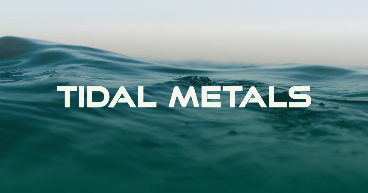 Tidal Metals - decarbonized magnesium from seawater